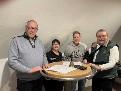 Stabwechsel beim „Suppenschießen“